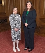 Kimberly McKenzie Assisting 'Notorious R.B.G.'